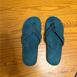 Rainbow Teal Sandals